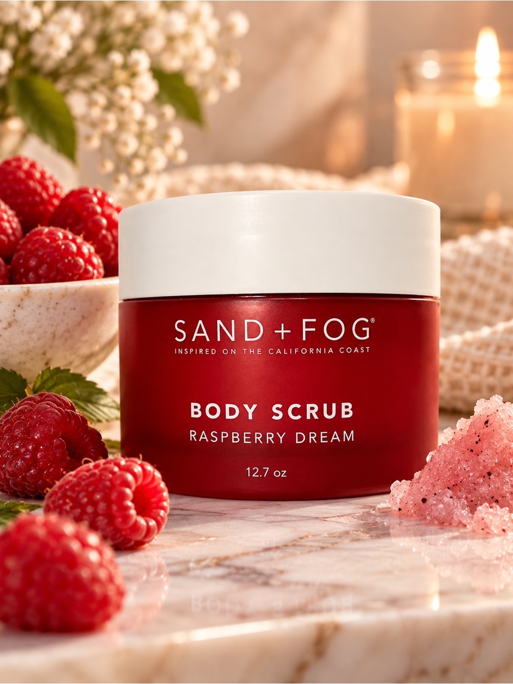 SAND + FOG RASPBERRY DREAM BODY SCRUB